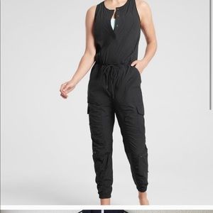 Athleta Canopy Parachute Romper Black Sz 2